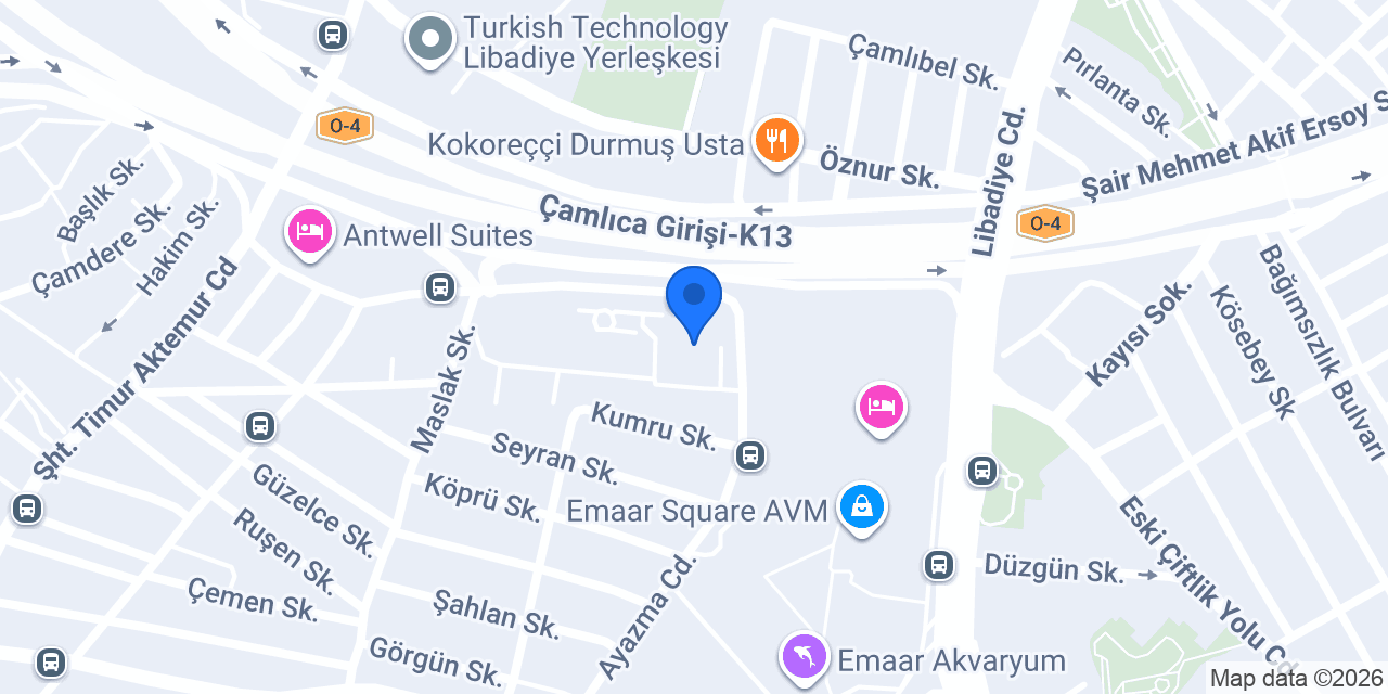Koçfinans Genel Müdürlük konumu