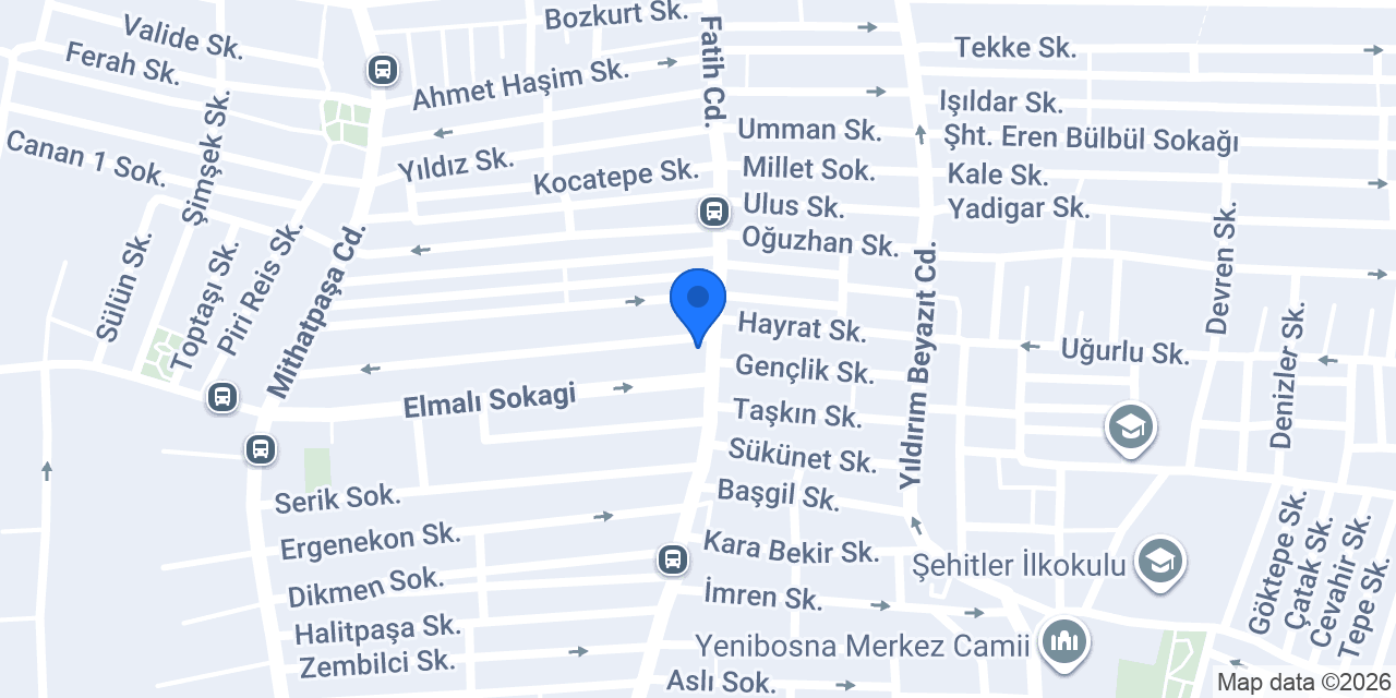 Bereket Halı & Mobilya konumu