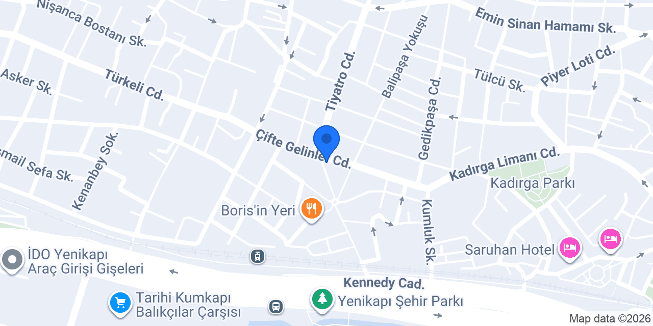 Global Hukuk Bürosu konumu