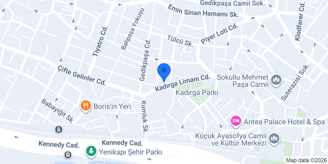 Kadırga Eczanesi konumu