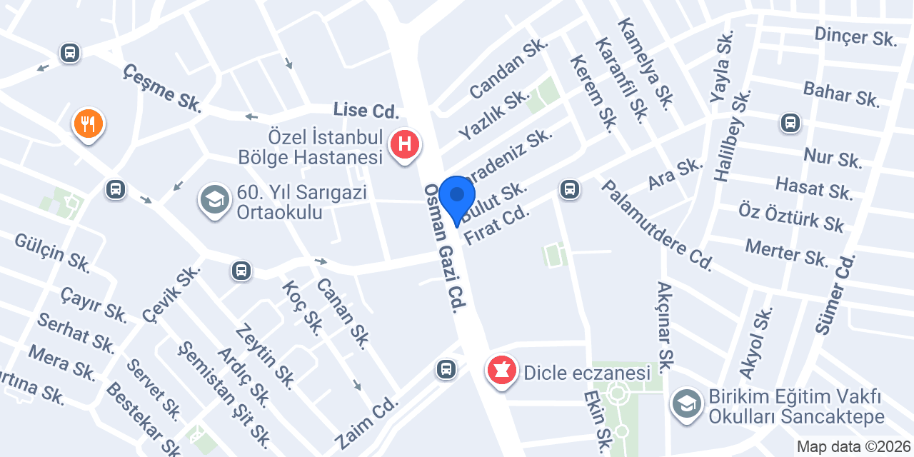 Sancaktepe Medikal Akel konumu
