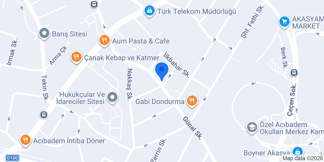 Acıbadem Sigorta konumu