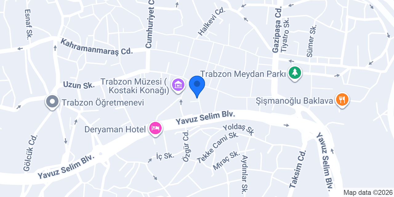 Bekirbaşoğlu Yapı Mimari konumu