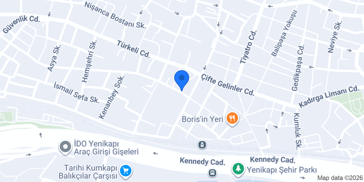 Candaş Et Pazarları konumu