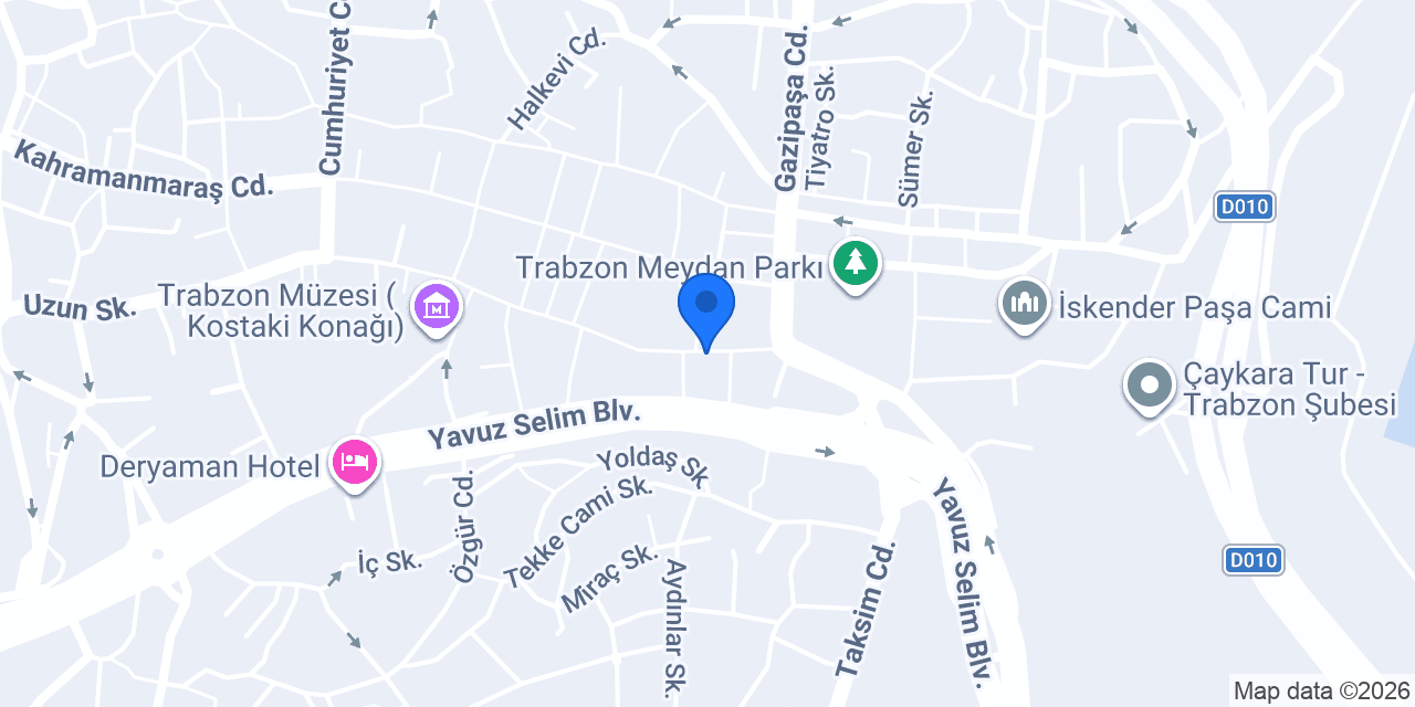 TRABZON SERÜVEN KİTABEVİ konumu