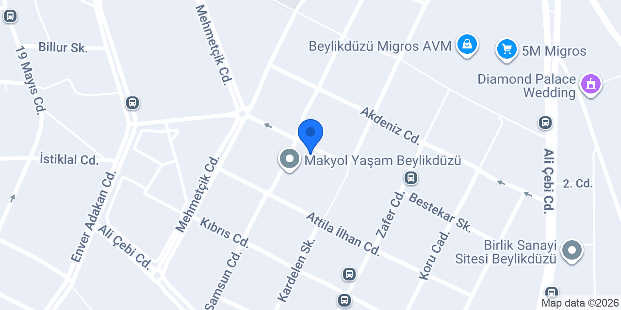 Fera Coffee Beylikdüzü konumu