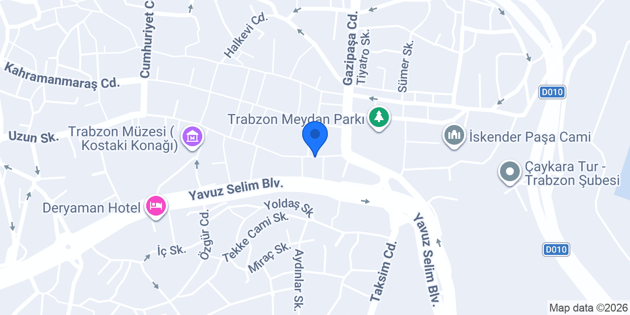 Haçkacep iletişim konumu