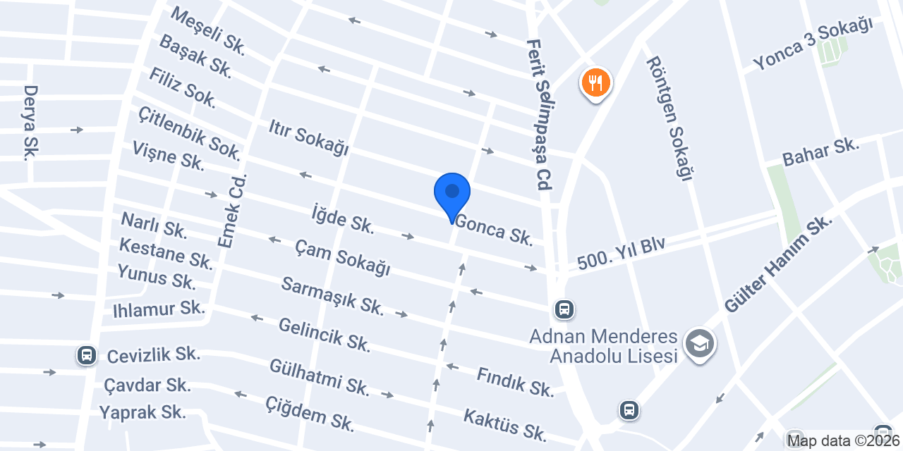 Ersöz Muhasebe Bürosu konumu