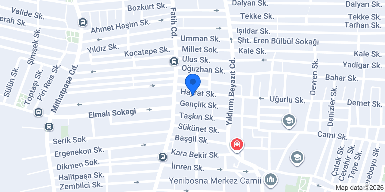 Oktay Hair studio konumu