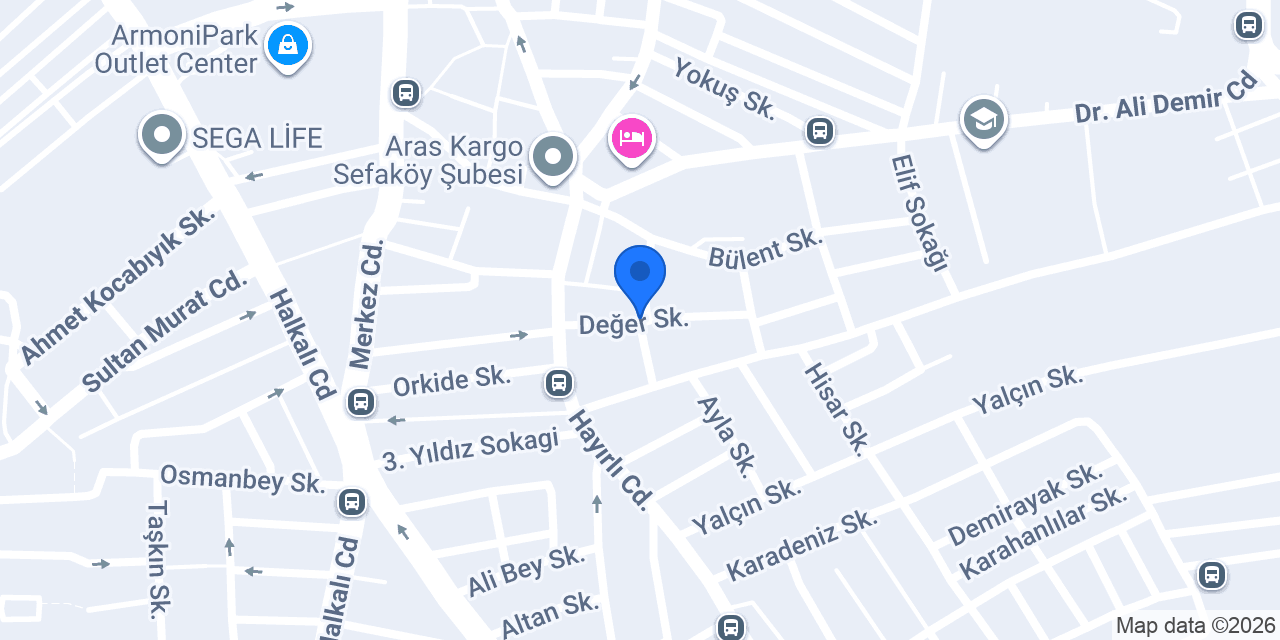 Defne elektrik konumu