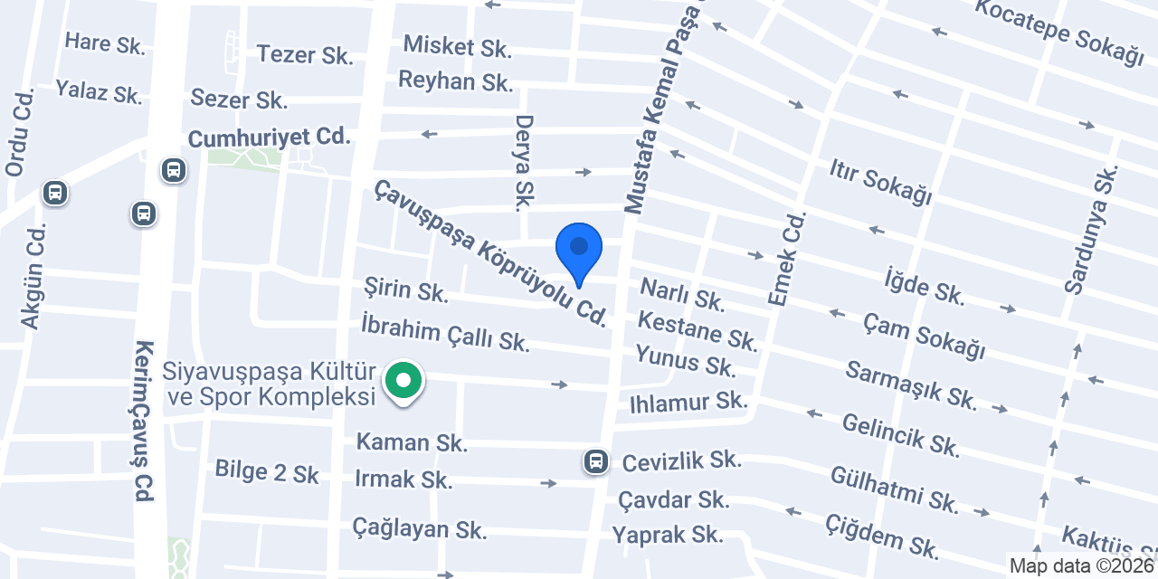 Aktaş Yapı Dekorasyon konumu