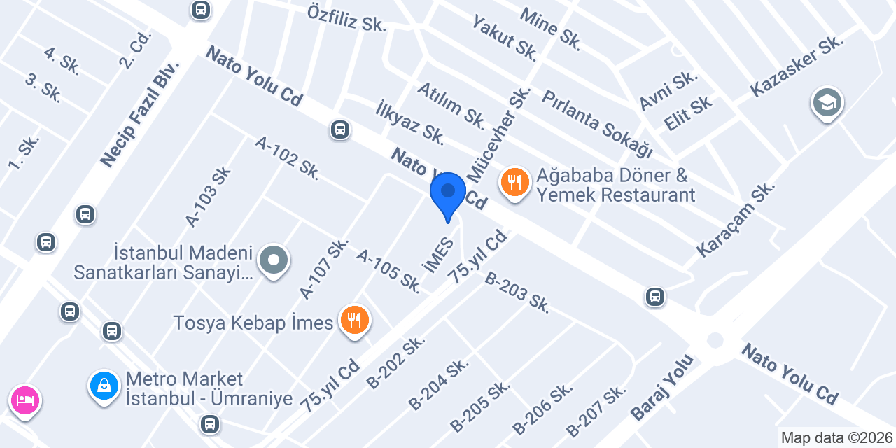 Hürtaş Gaz konumu