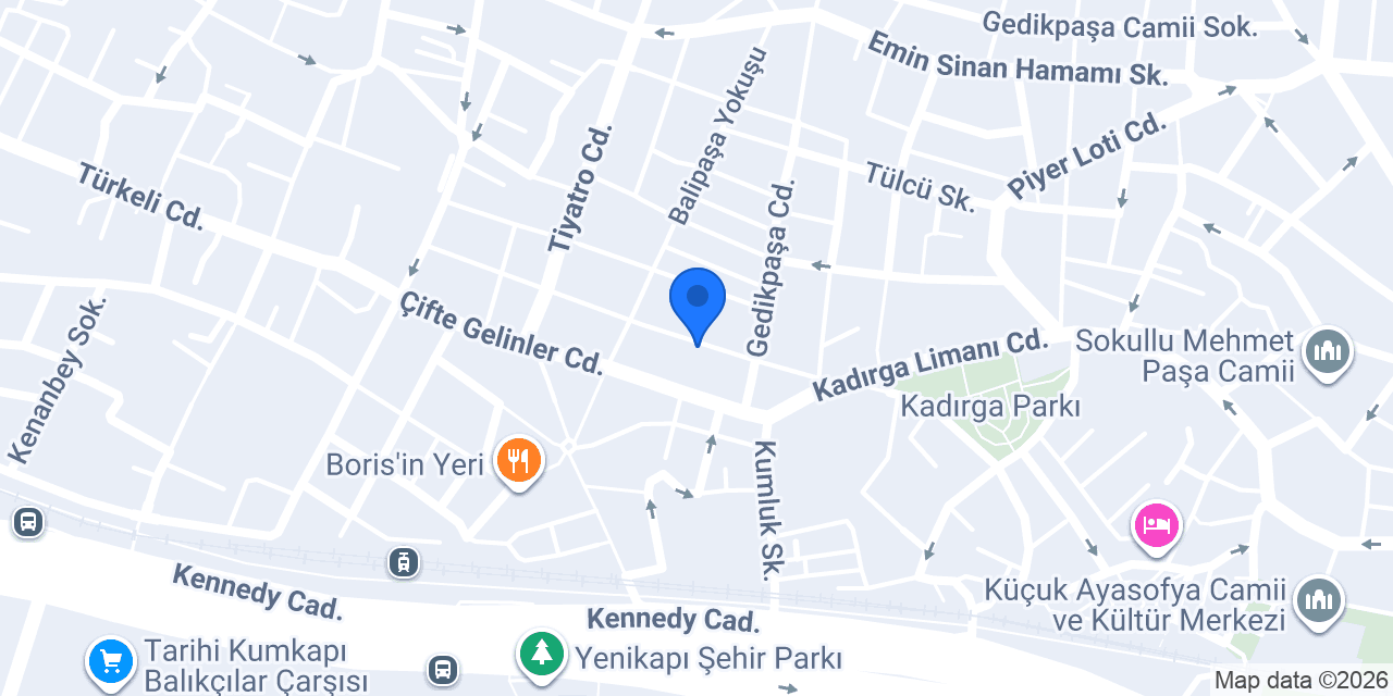 Kumkapı Elektrikçi konumu