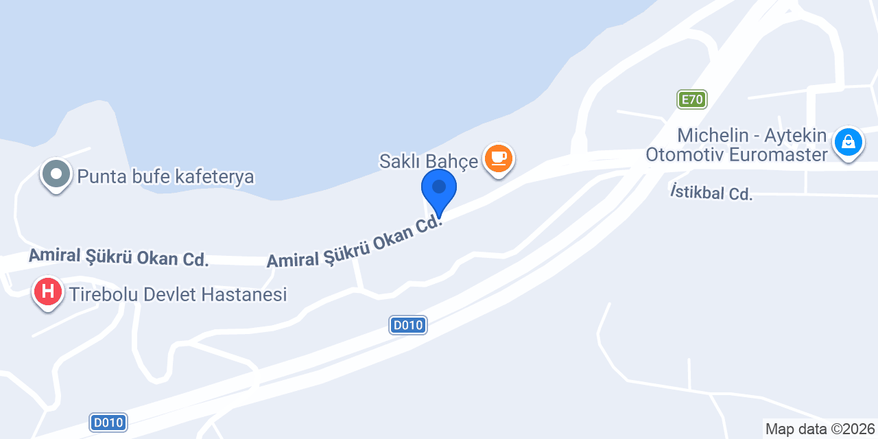 Çona Pastanesi konumu
