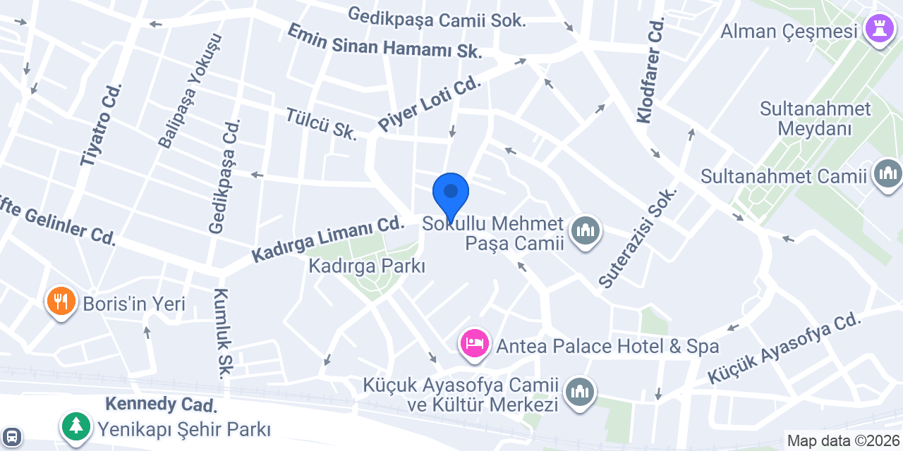 Evin Unlu Mamulleri konumu