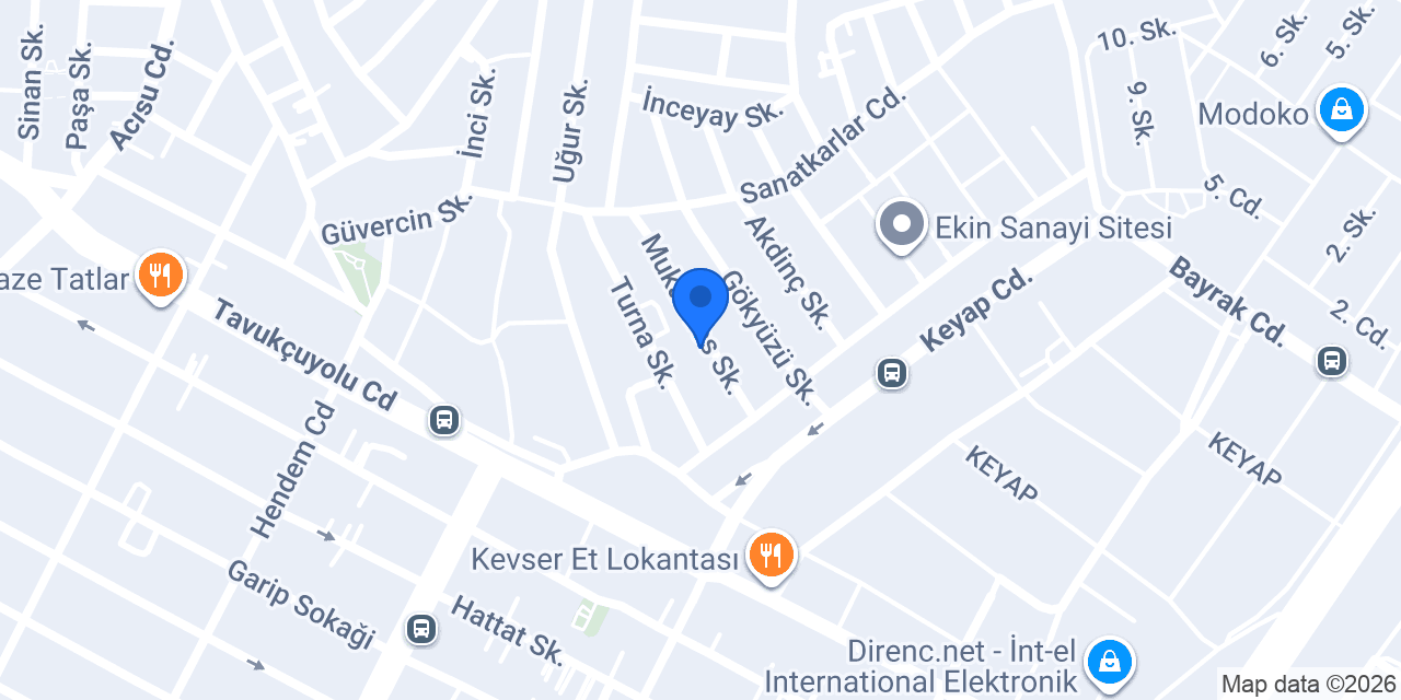 Yıldız Playstation Cafe konumu