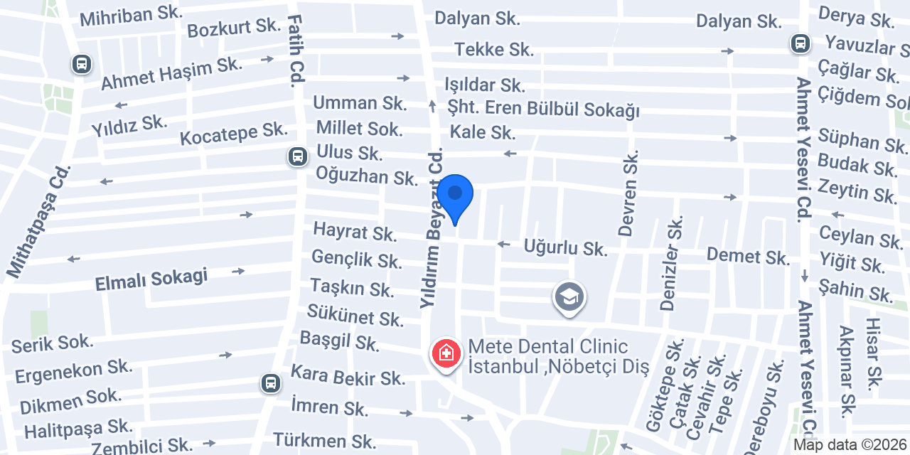 Üçler Mermer konumu