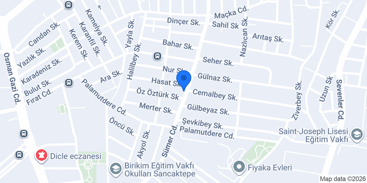 Vestan Lavaş konumu