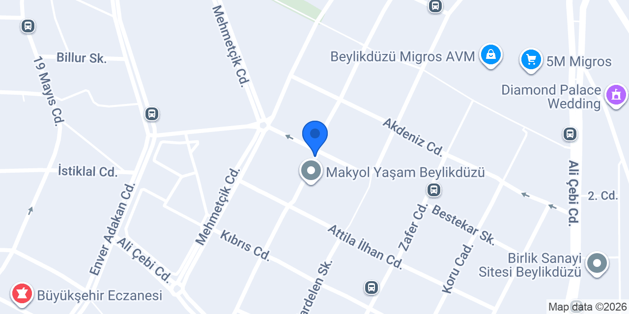 BİRSIFIR LTD ŞTİ konumu