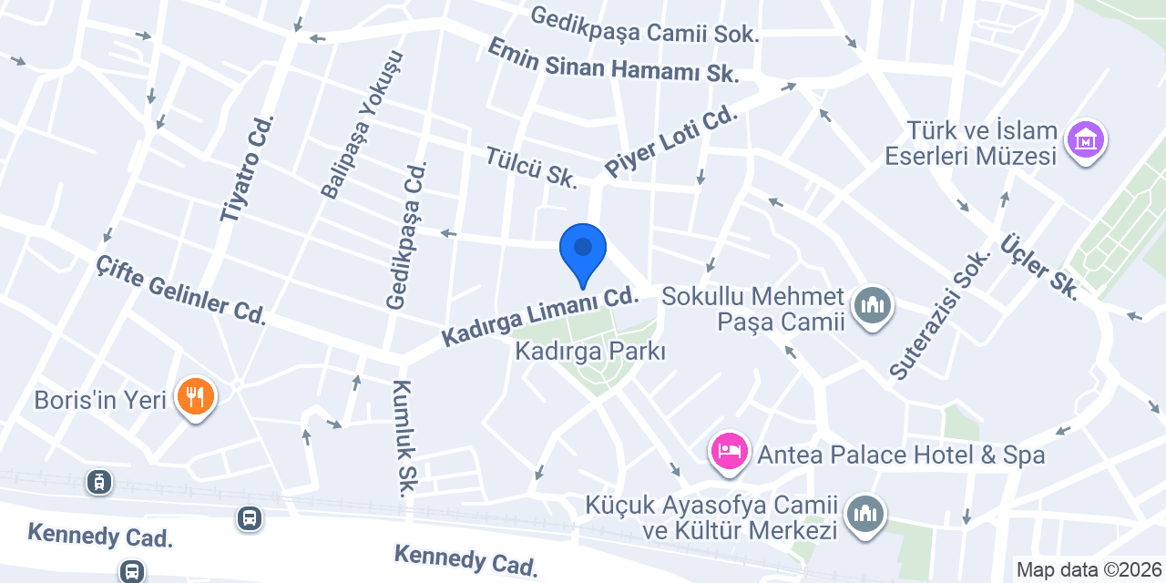 Çiçekçi konumu