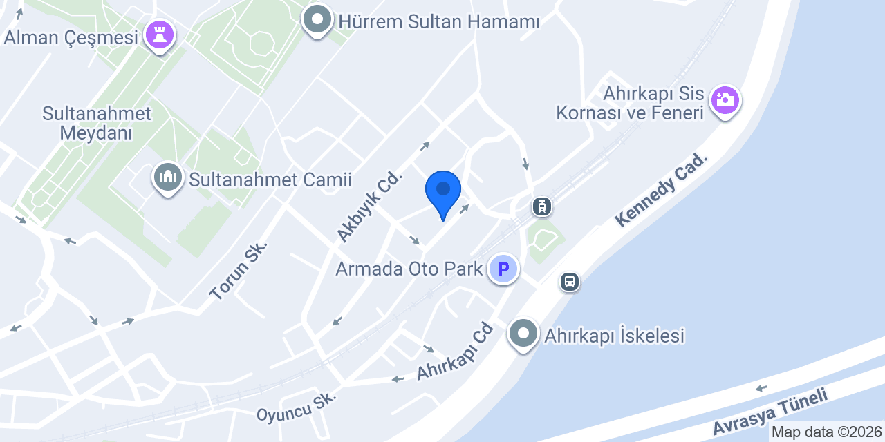 Sultanahmet konumu