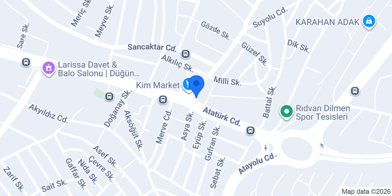 Teknik Servis konumu