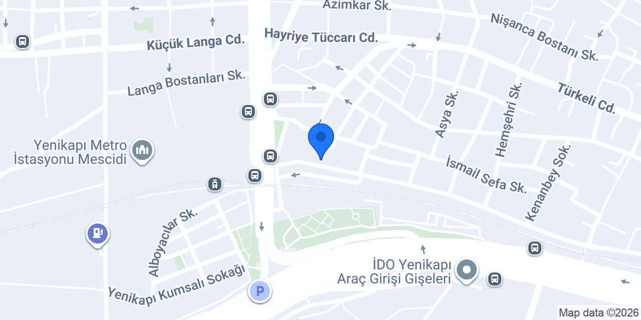 Duhok Hotel Istanbul konumu