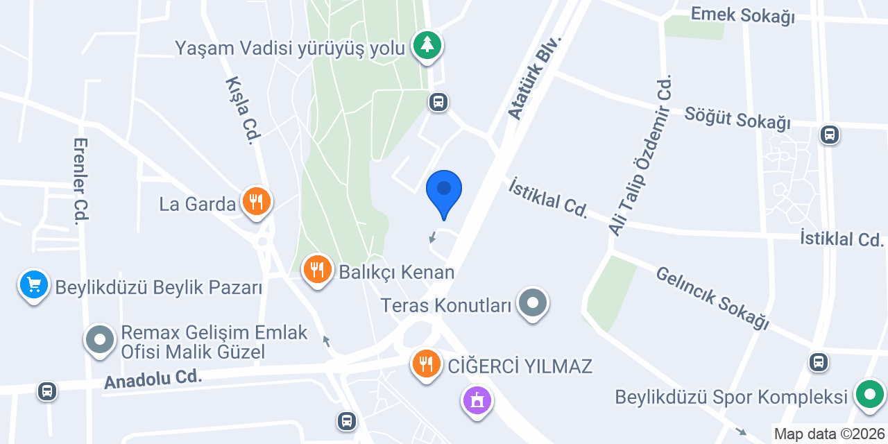 ERD OTO LASTİK konumu