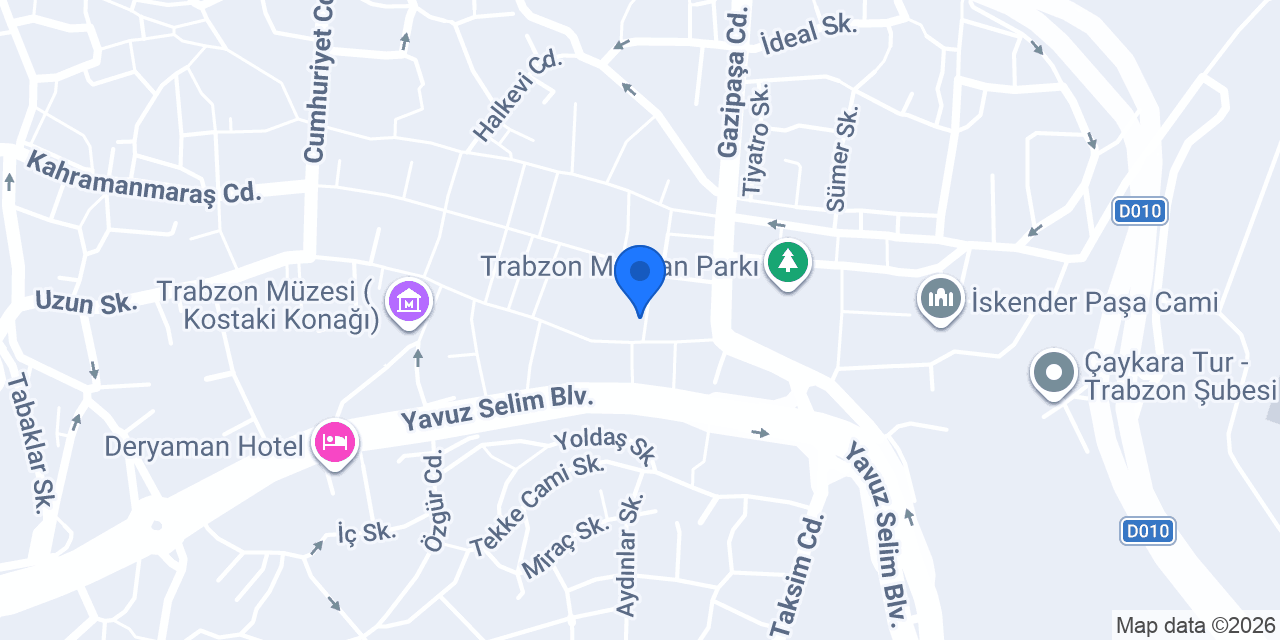 Alsancak Unlu Mamuller konumu