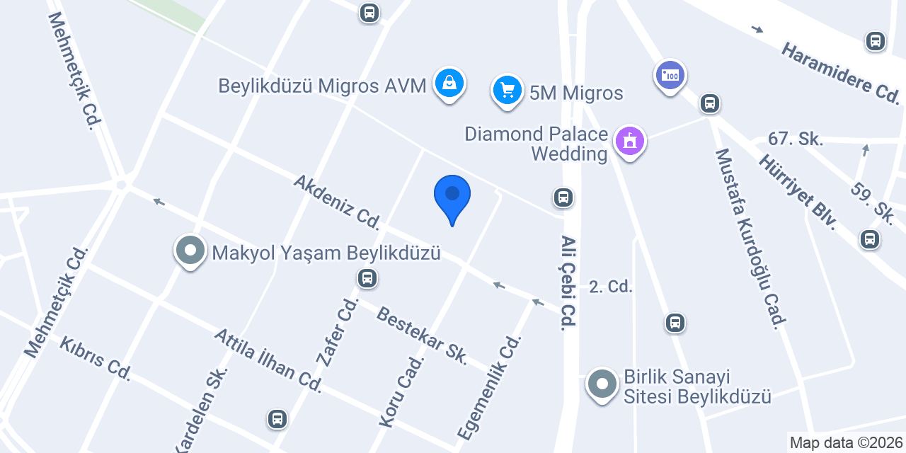 PRUVA ink konumu