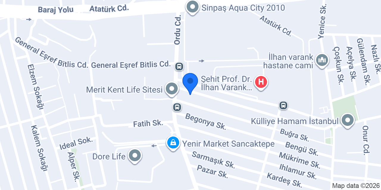 Nezih Kebap Sancaktepe konumu