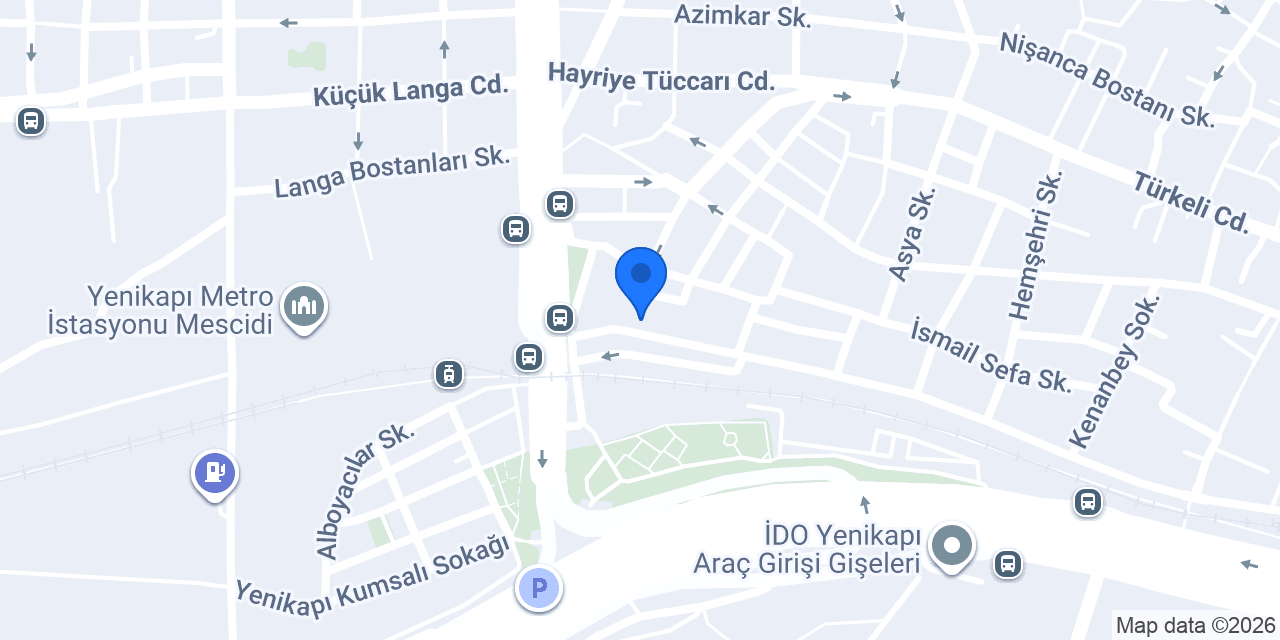 Matiat Hotel Yenikapı İstanbul konumu
