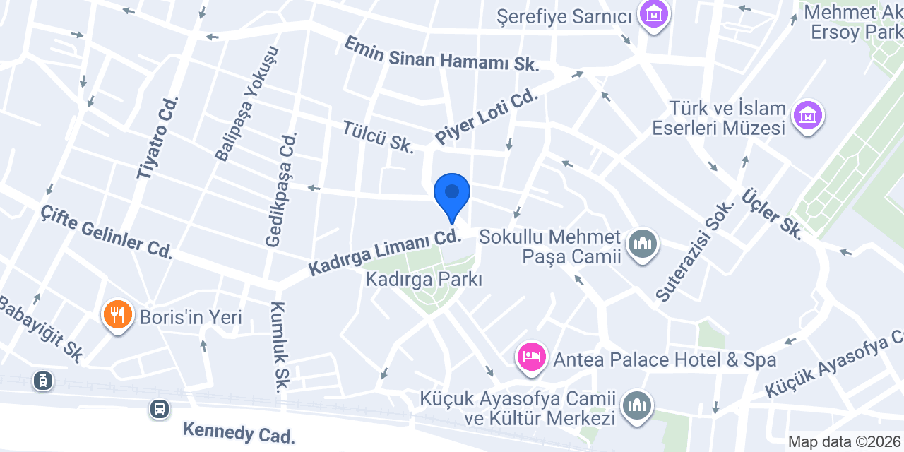 Zeynep Kebab House konumu