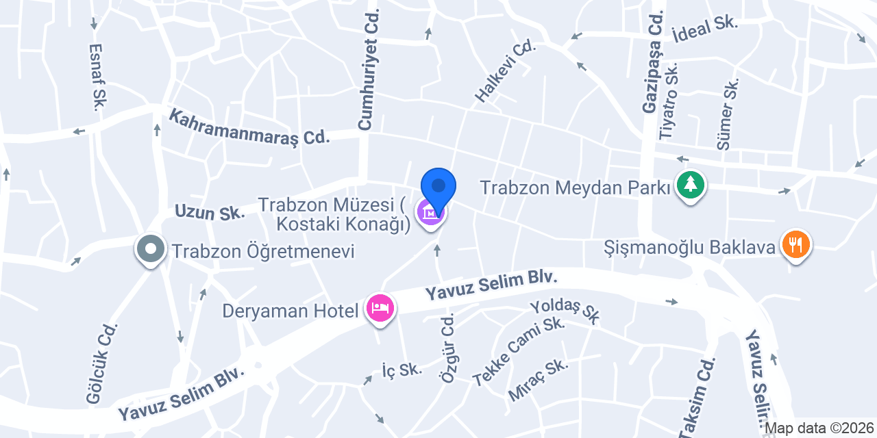 1453 Ottoman Trabzon konumu