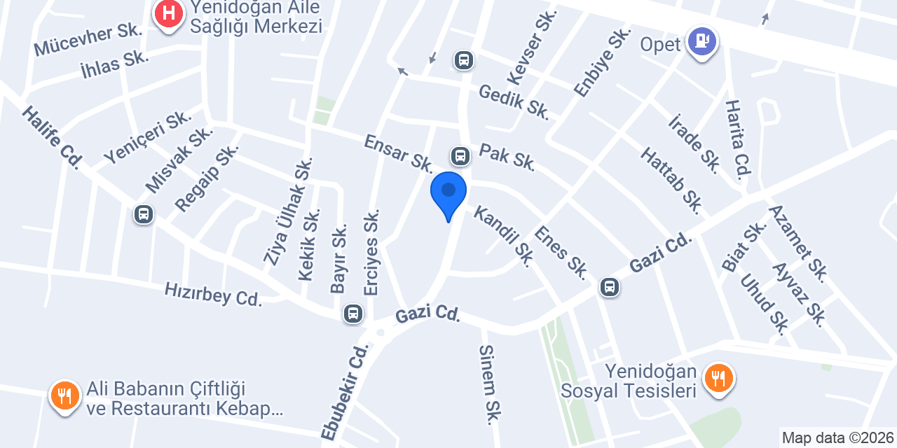 Atlas Süs Evi konumu