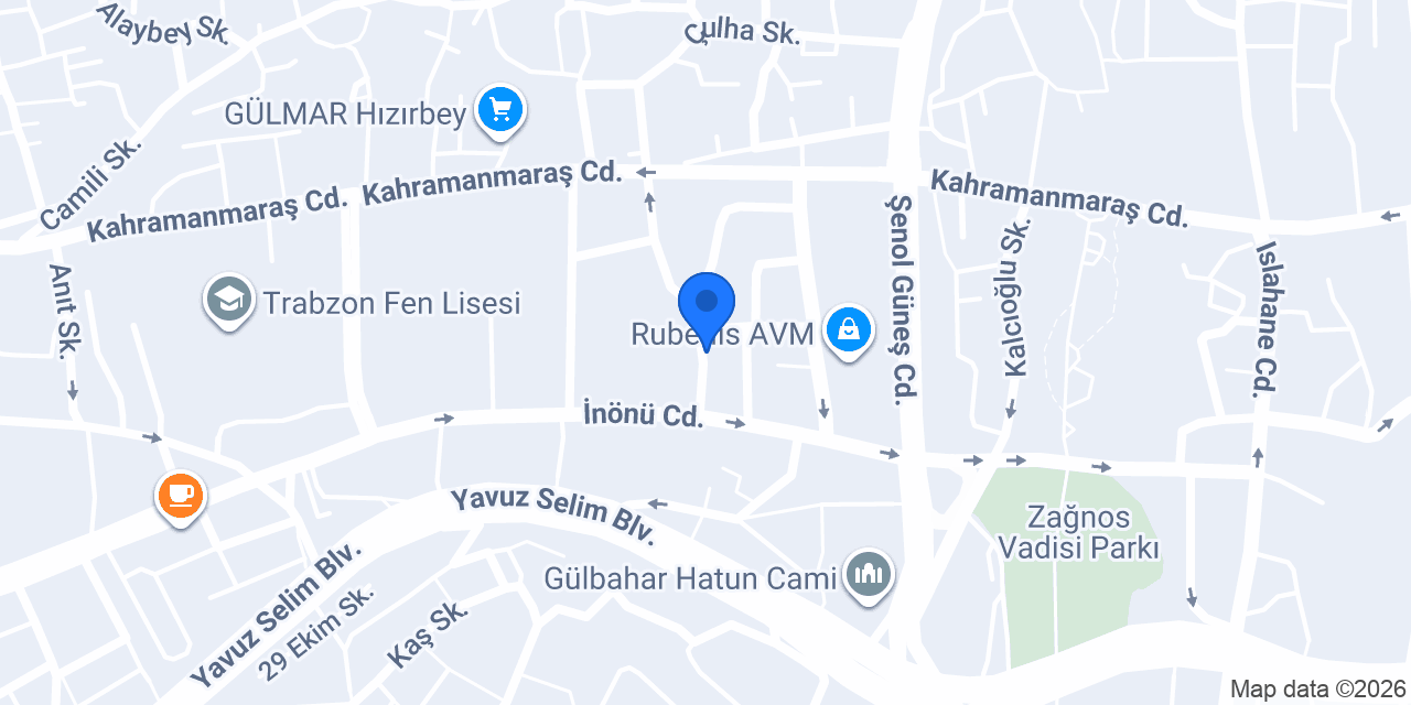Yakamoz Balik Evi konumu