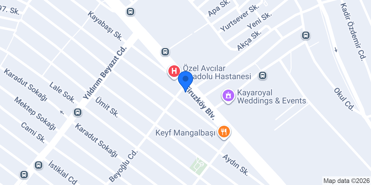 Avcilar Masaj Salonu Aura konumu