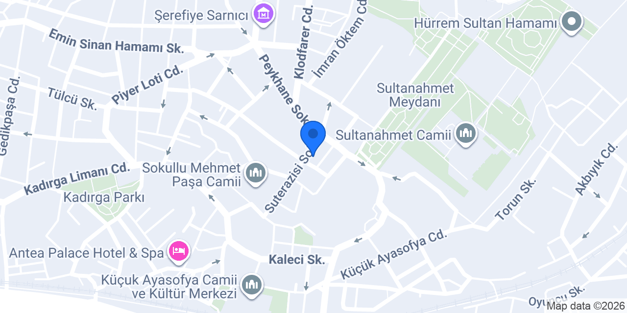 Ozi Pizza ve Pasta konumu