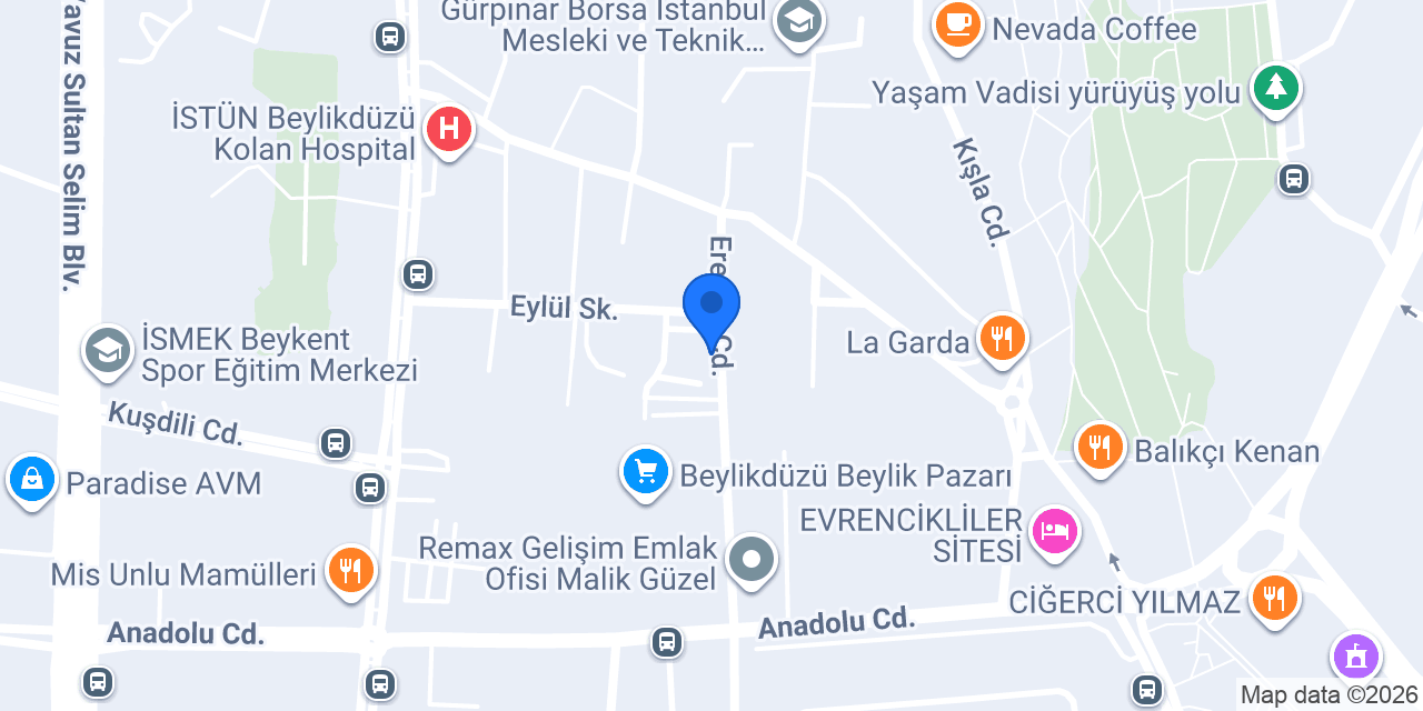 Lezzet Atölyesi konumu