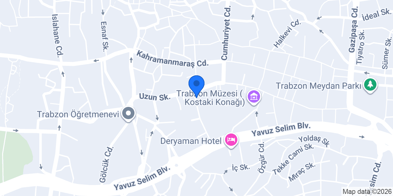 Sahne Bar konumu
