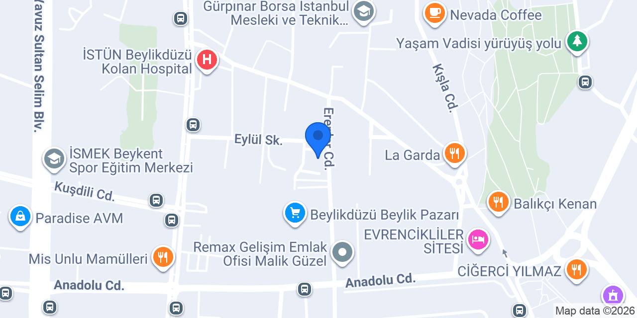 YASİNESATBERBERSHOP konumu