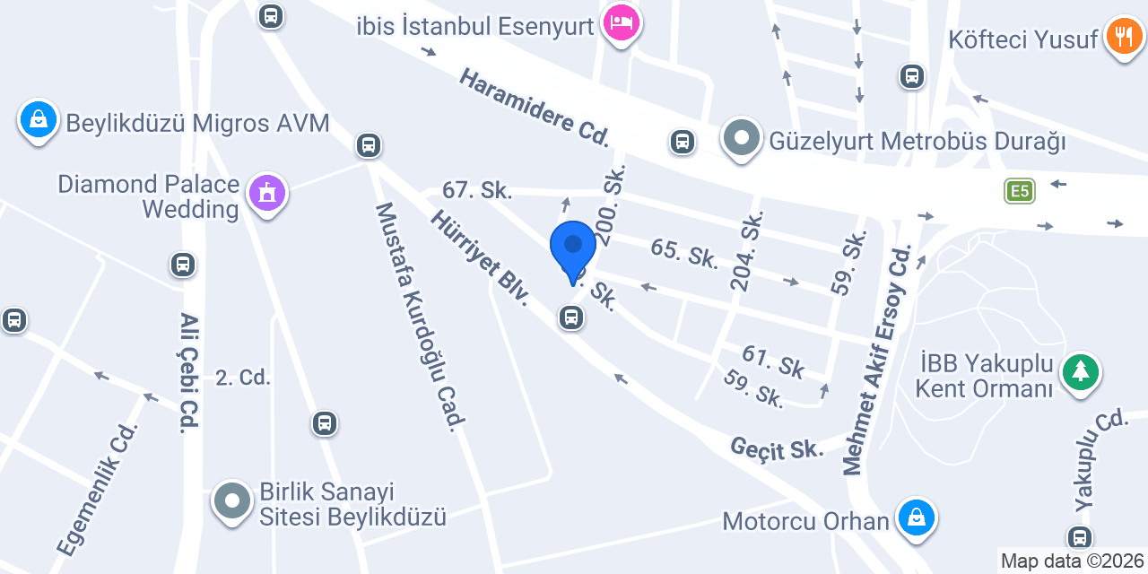 Mozaik Emlak konumu