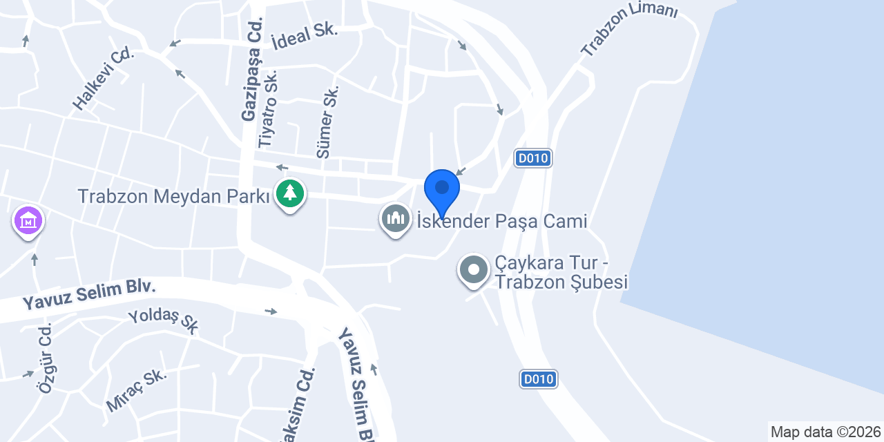 Trabzon Rent A Car konumu