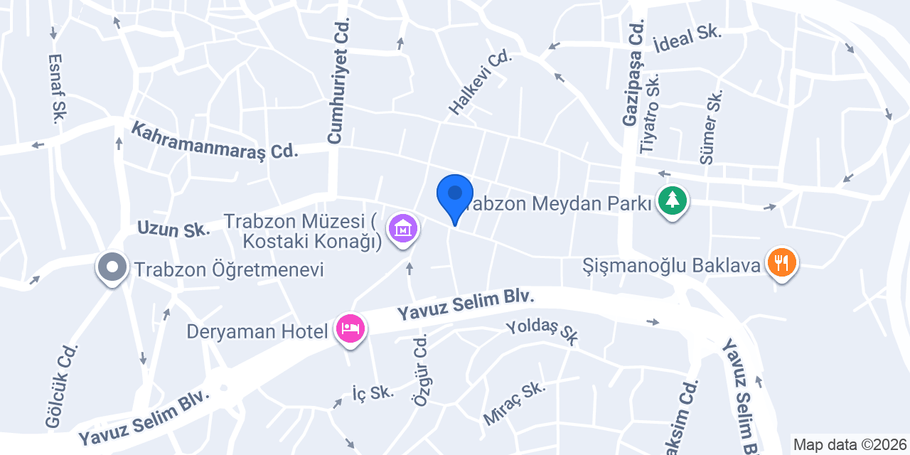 Öykü İç Mimarlık konumu