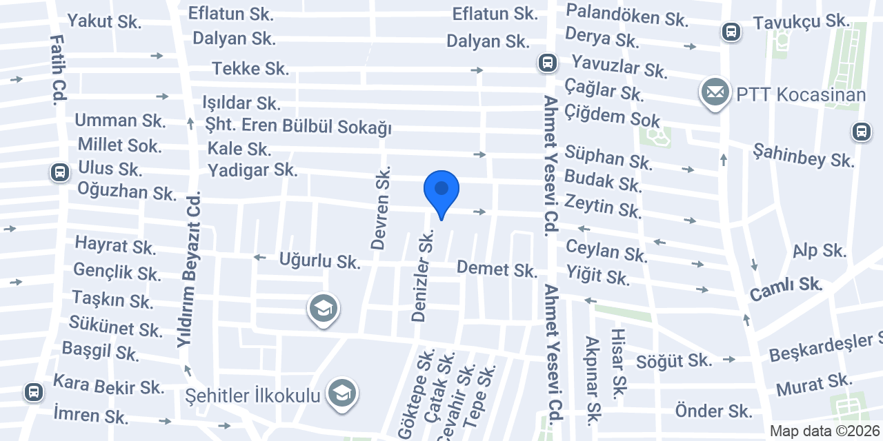 Parça Bayii konumu