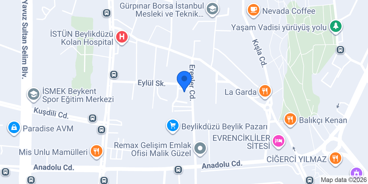 Yeşil Gürün konumu