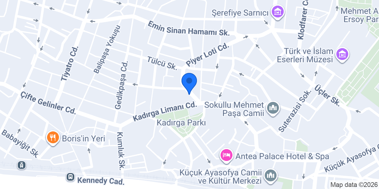 Kebapçı Mehmet Usta konumu
