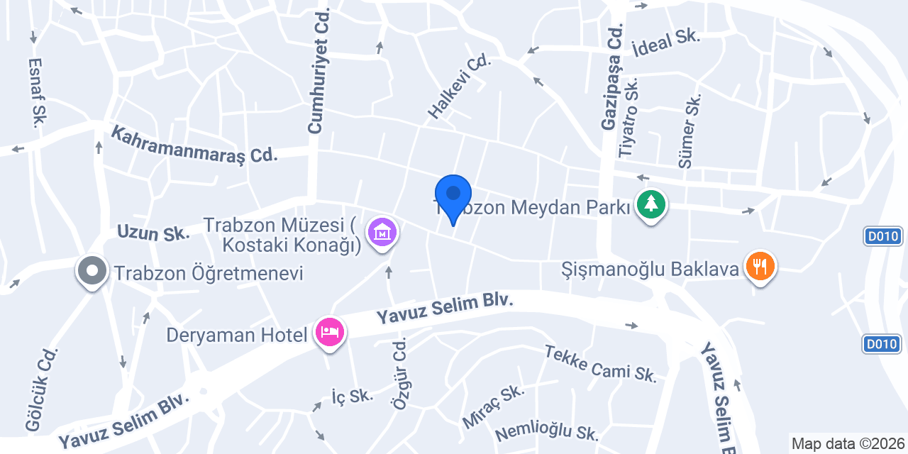 Long Street Suites TRABZON konumu