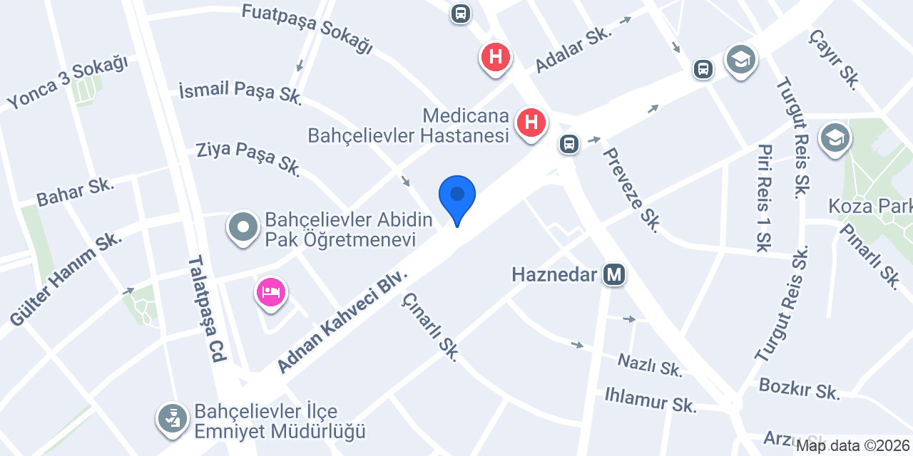 Türkiye İş Bankası konumu