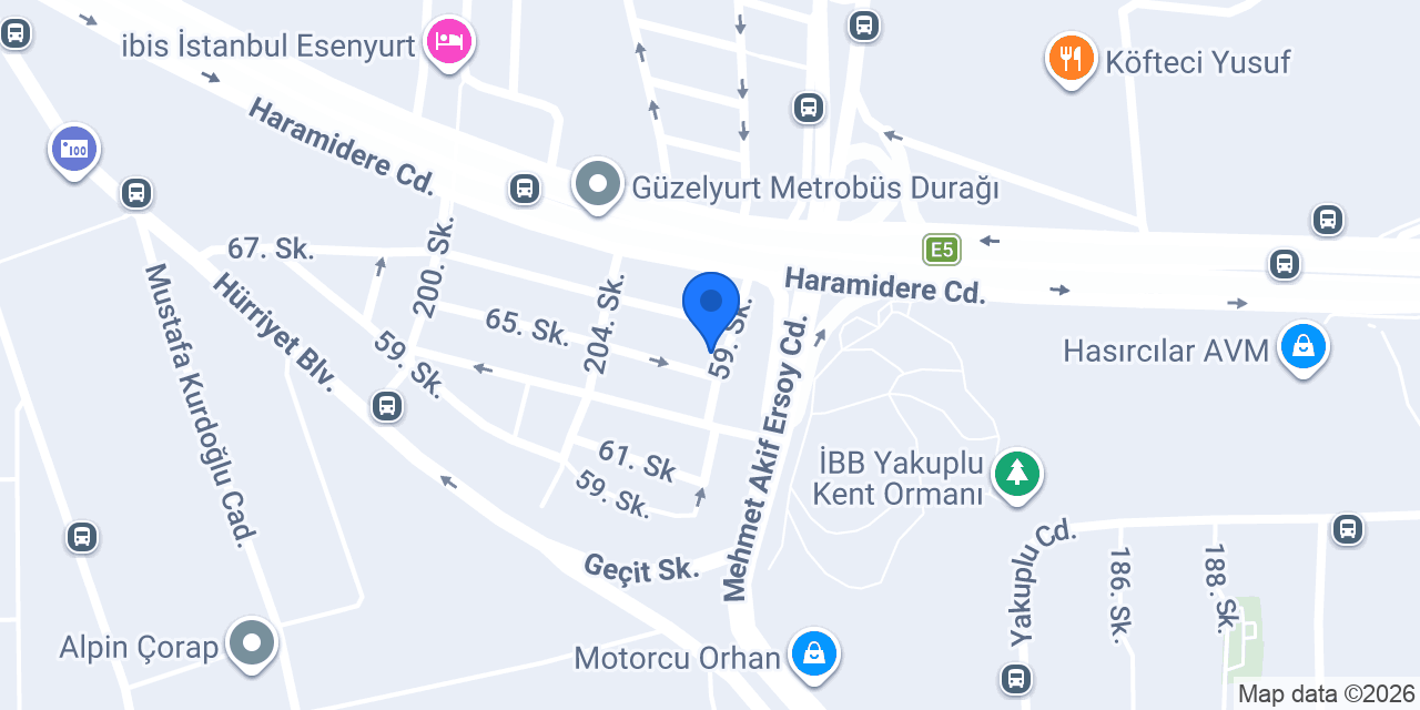 NAZARdent Diş Protez Laboratuvarı konumu